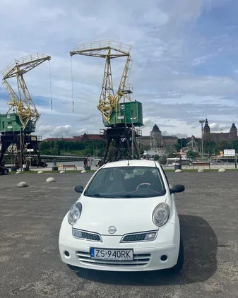 zachodniopomorskie Nissan Micra cena 10800 przebieg: 128000, rok produkcji 2009 z Szczecin